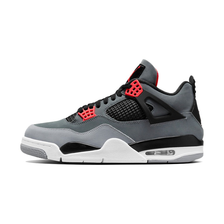 Air Jordan 4 'Tumbled Grey / Flat Silver / Heather / Black' Мужские