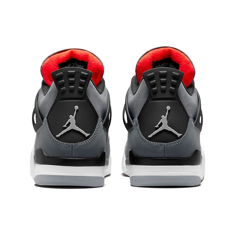 Air Jordan 4 'Tumbled Grey / Flat Silver / Heather / Black' Мужские