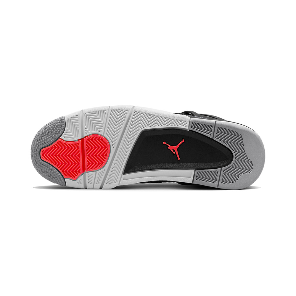 Air Jordan 4 'Tumbled Grey / Flat Silver / Heather / Black' Мужские