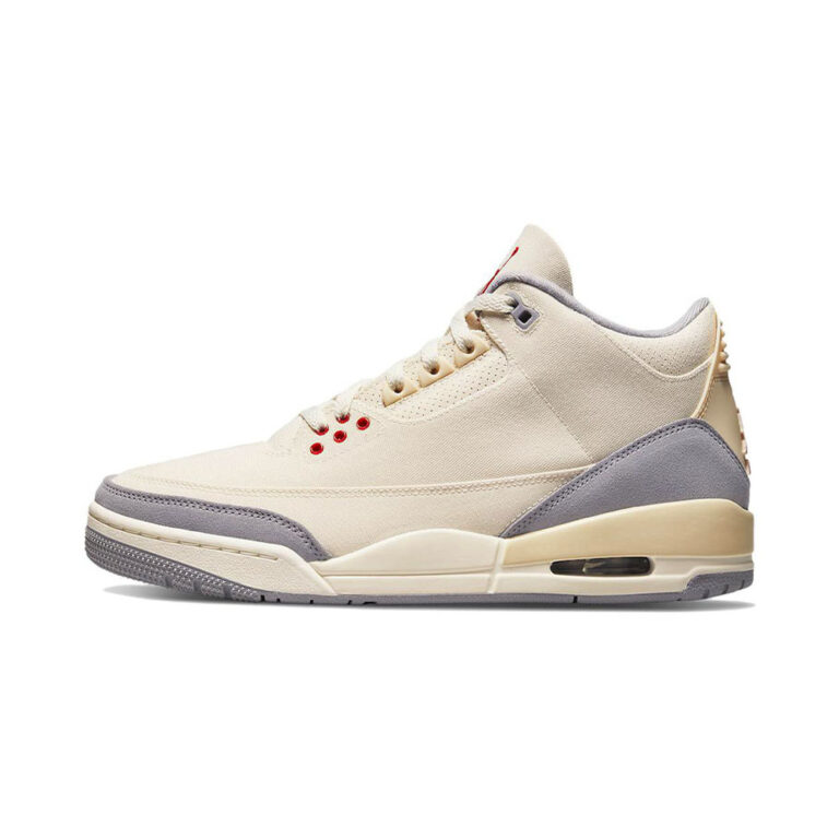 Air Jordan 3 'White / Metallic Silver' Мужские