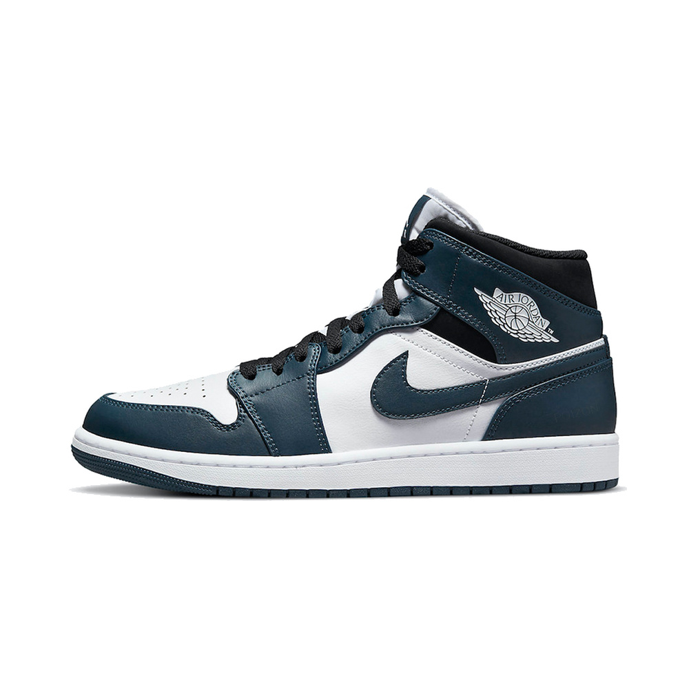 Air Jordan 1 Mid 'Anthracite / Medium Ash / Metallic Silver / Anthracite' Мужские
