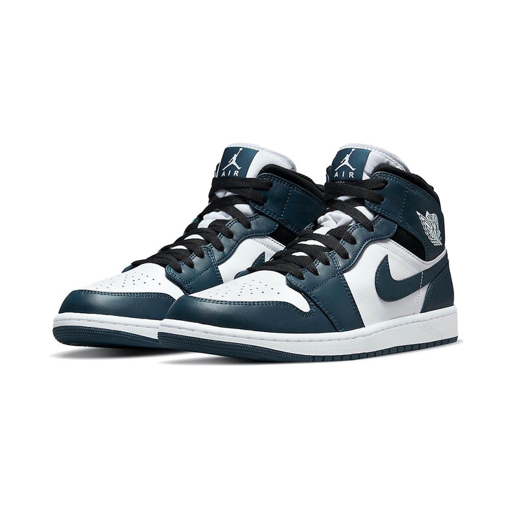 Air Jordan 1 Mid 'Anthracite / Medium Ash / Metallic Silver / Anthracite' Мужские