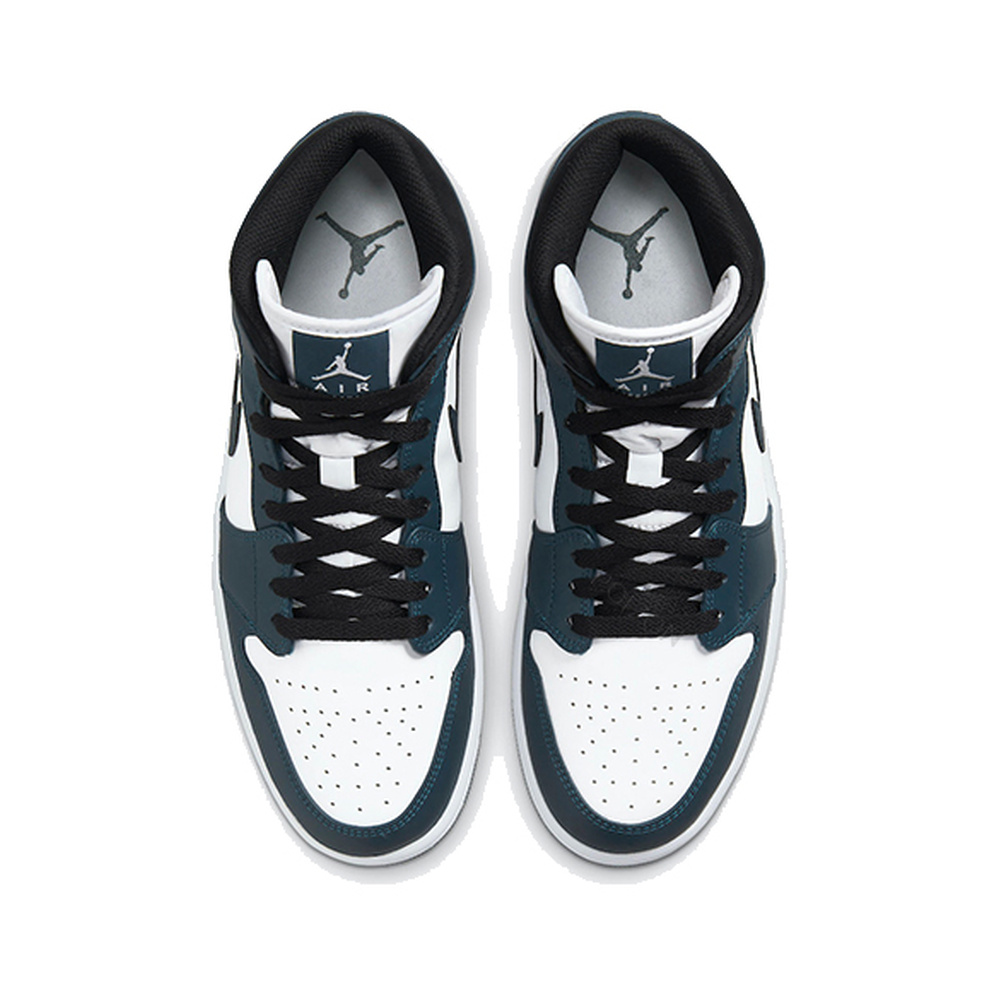 Air Jordan 1 Mid 'Anthracite / Medium Ash / Metallic Silver / Anthracite' Мужские