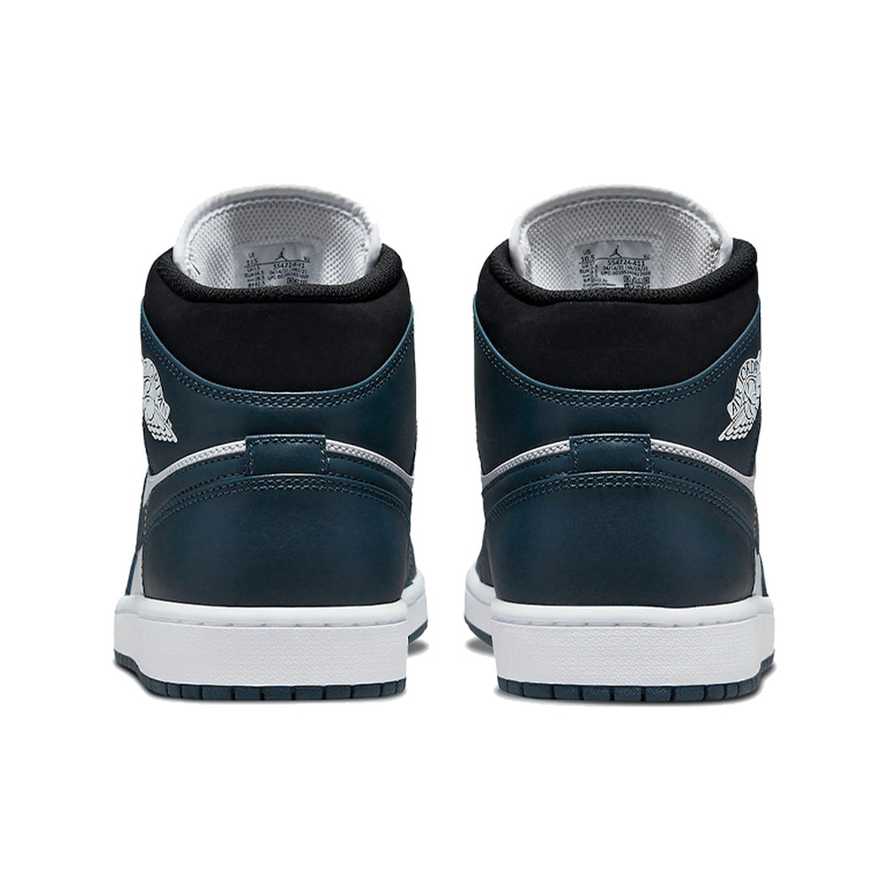 Air Jordan 1 Mid 'Anthracite / Medium Ash / Metallic Silver / Anthracite' Мужские
