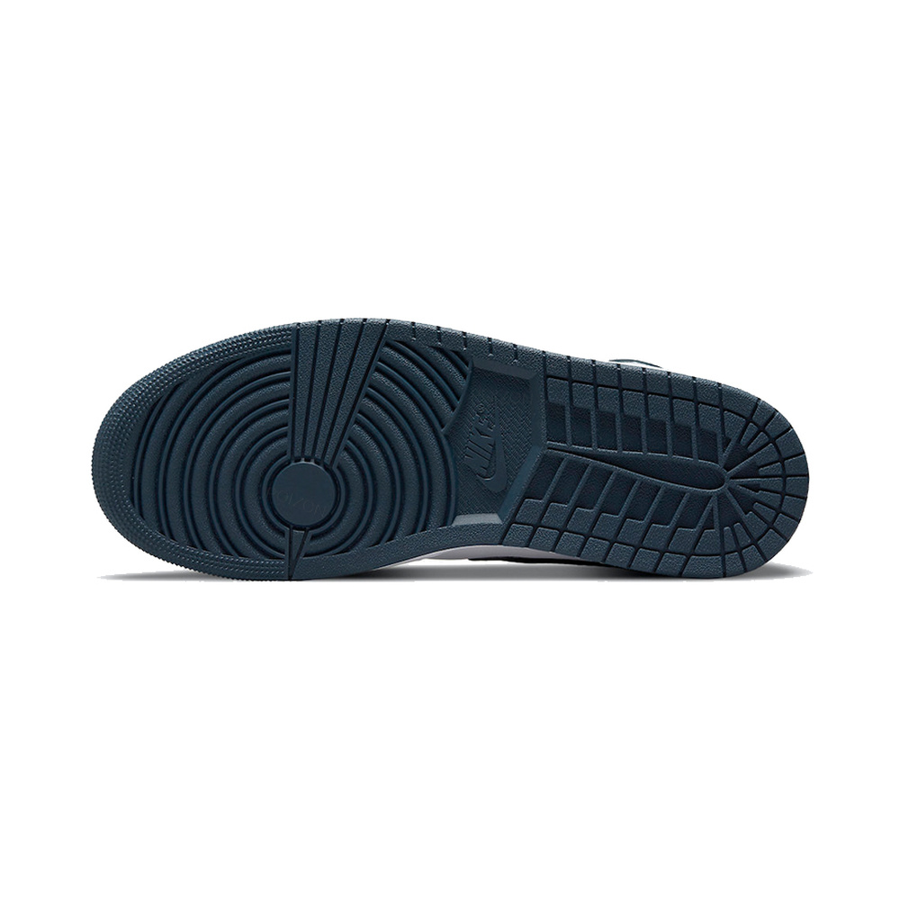 Air Jordan 1 Mid 'Anthracite / Medium Ash / Metallic Silver / Anthracite' Мужские