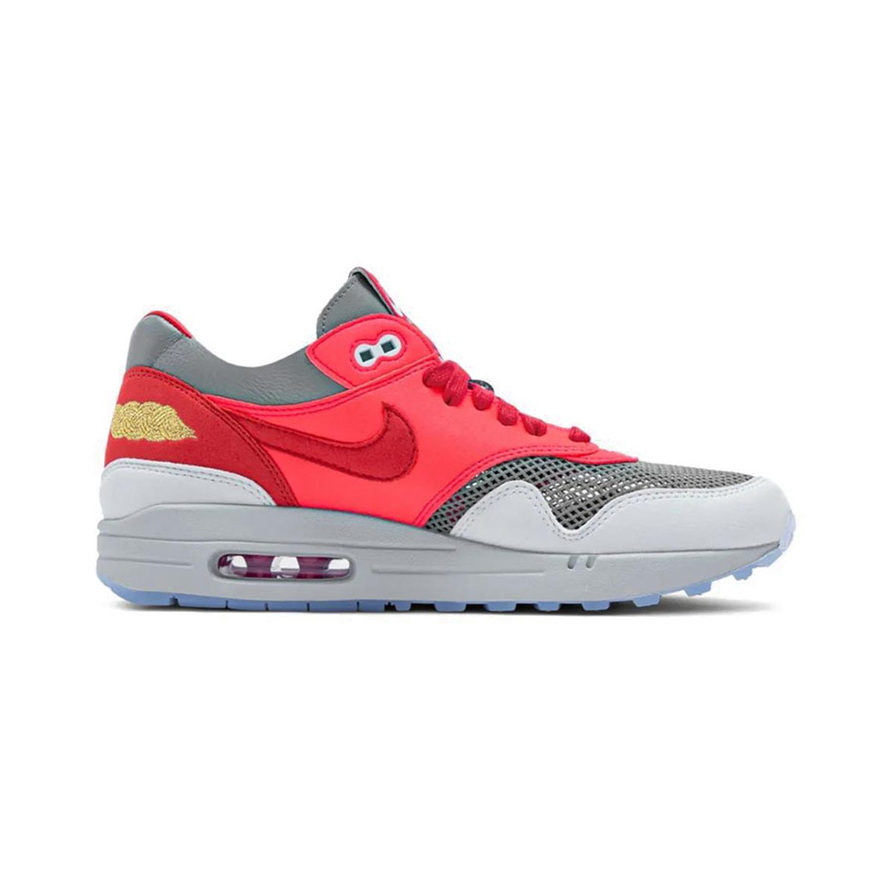 Nike Air Max 1 'Metallic Silver / Sail / Black / Metallic Silver' Мужские