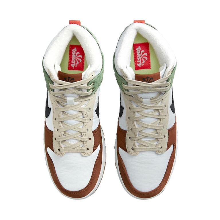 Nike Dunk 'White / Photon Dust / Metallic Silver / Black' Женские