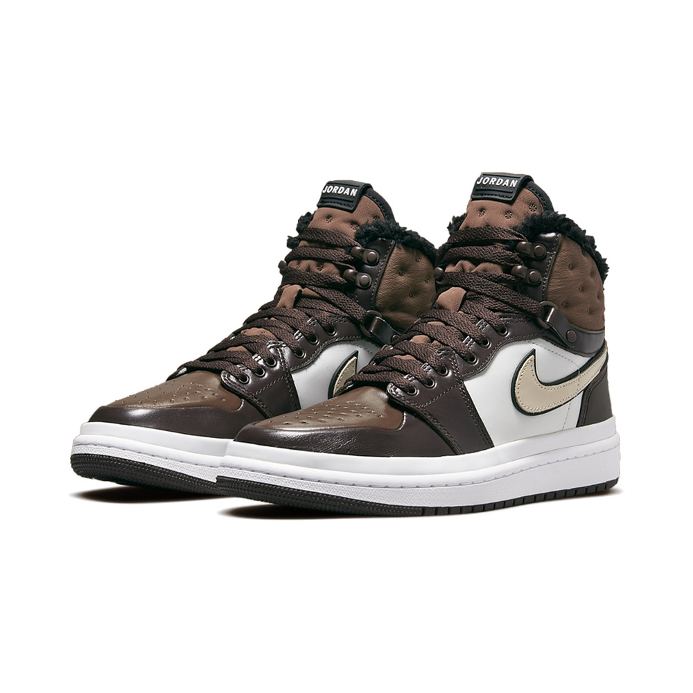 Air Jordan 1 'Sail / Metallic Gold / Fauna Brown' Женские