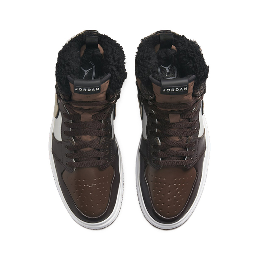 Air Jordan 1 'Sail / Metallic Gold / Fauna Brown' Женские