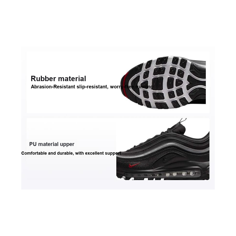 Nike Air Max 97 'Black / Team Orange / White' Мужские