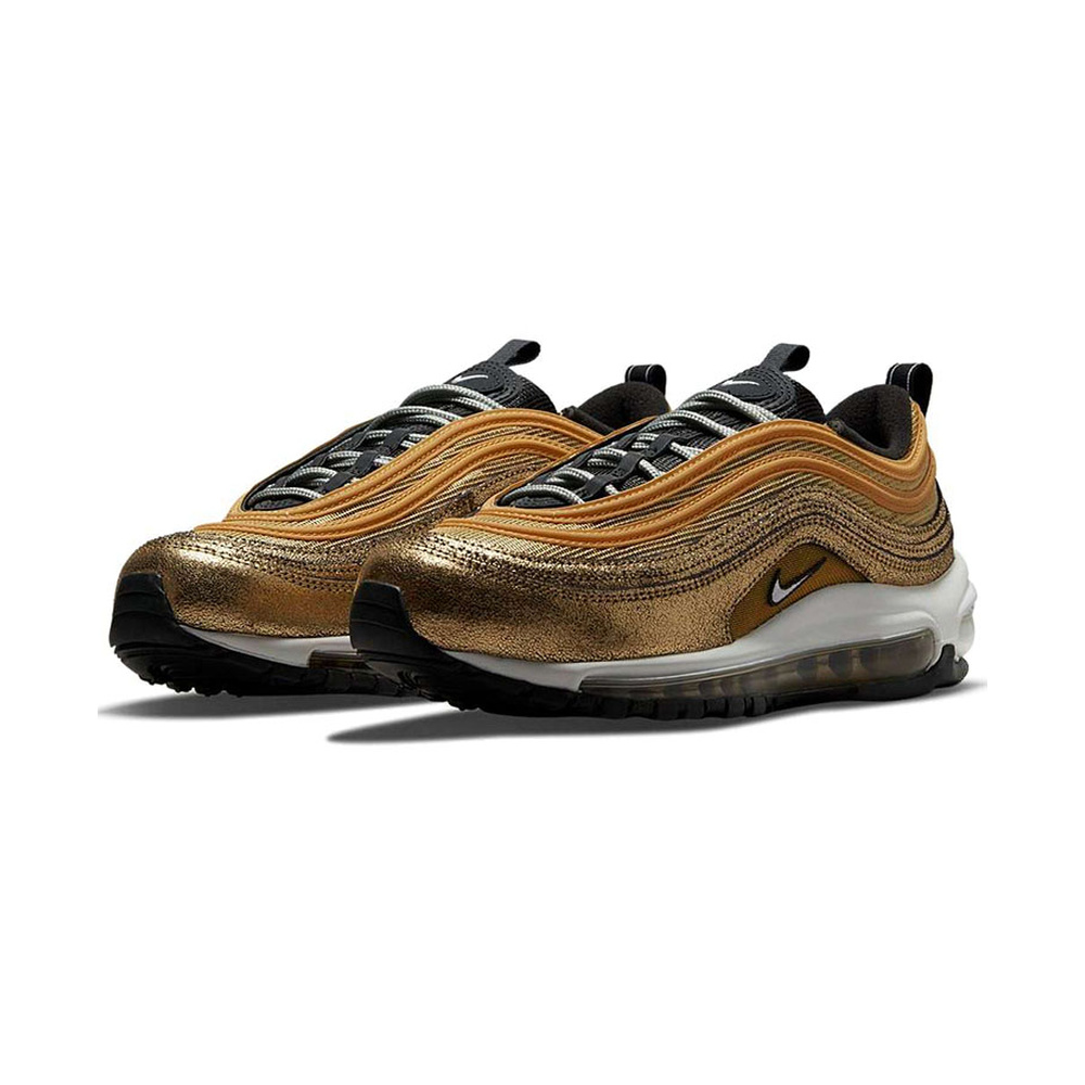 Nike Air Max 97 'White / University Red / Gum Yellow / Deep Royal Blue' Женские