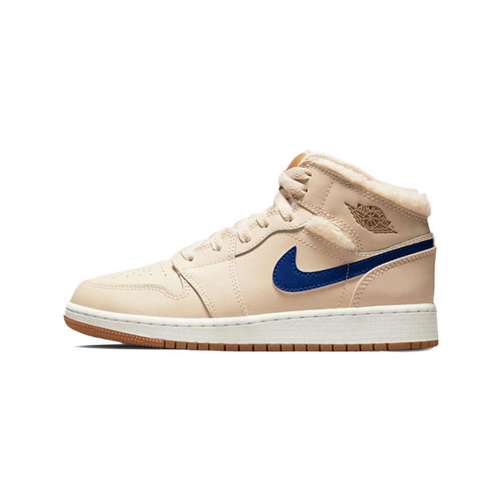 Air Jordan 1 Mid 'Old Royal / White' Унисекс