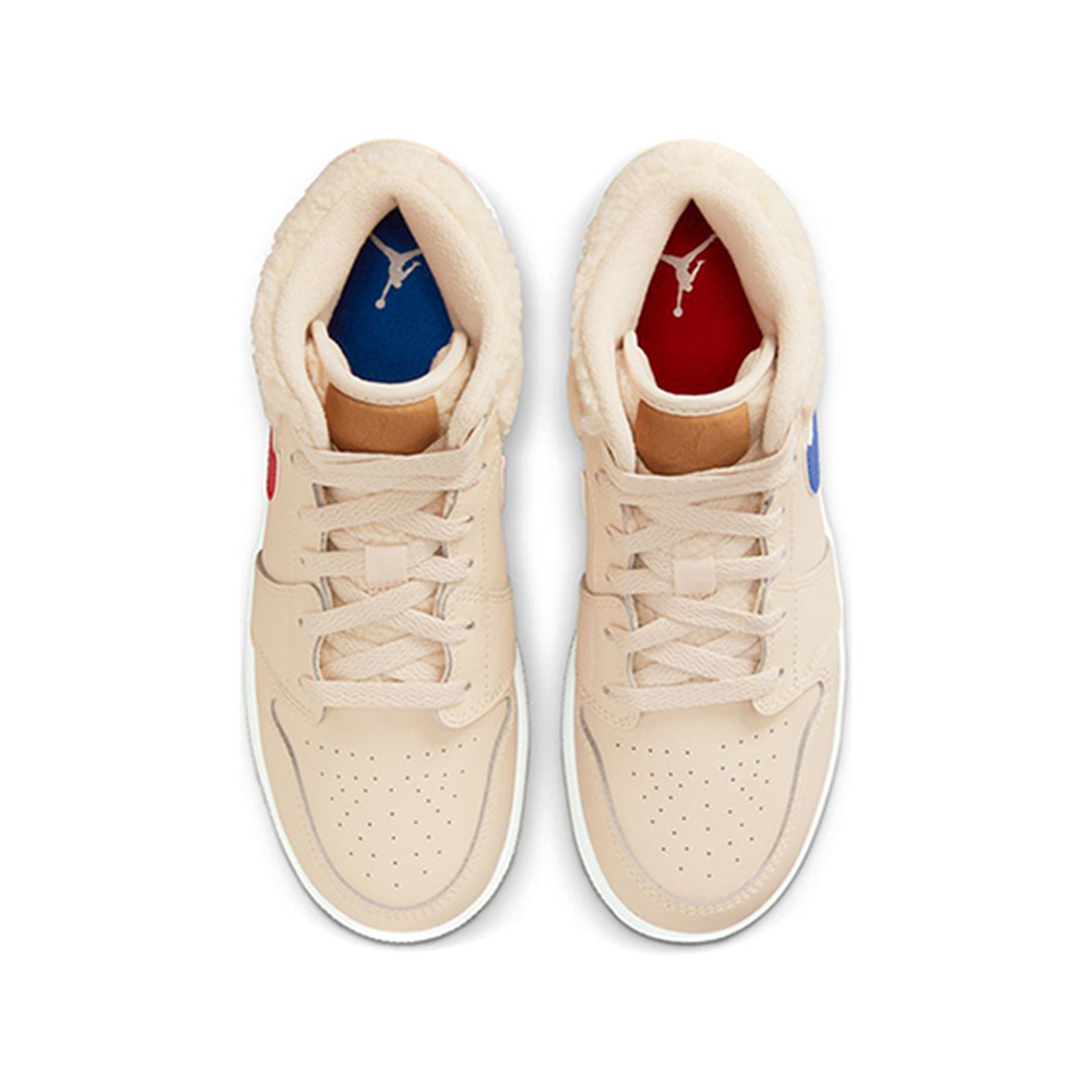 Air Jordan 1 Mid 'Old Royal / White' Унисекс