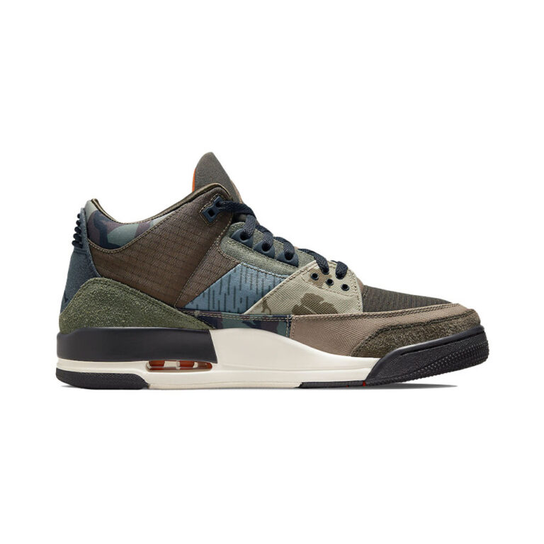 Air Jordan 3 'Black / Seaweed / Light Lemon Twist / Black' Мужские