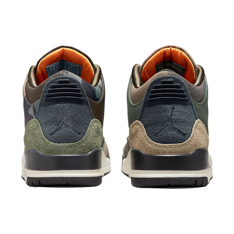 Air Jordan 3 'Black / Seaweed / Light Lemon Twist / Black' Мужские