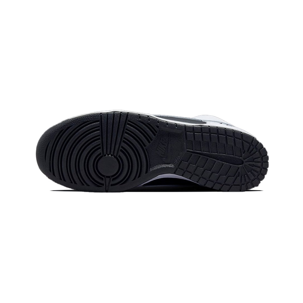 Nike Dunk High 'Black / Metallic Dark Grey / Black' Мужские
