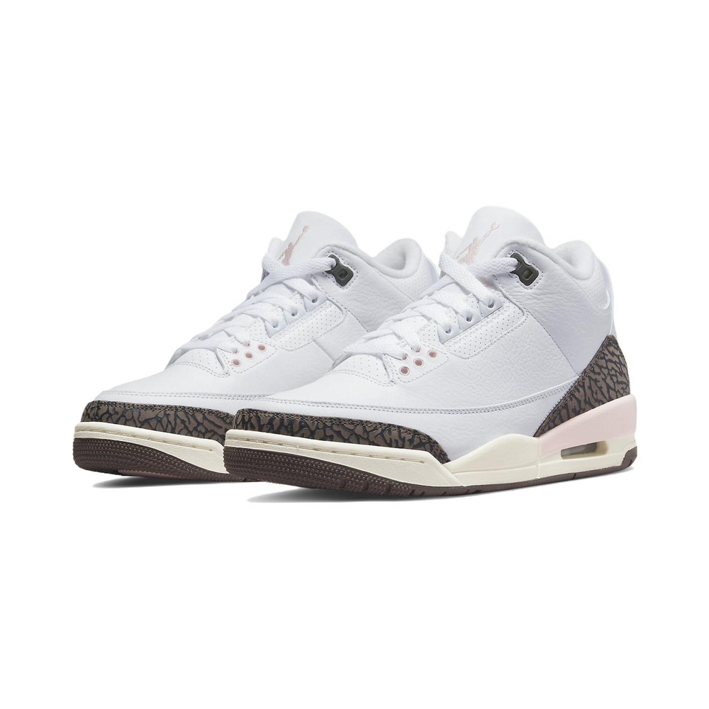 Air Jordan 3 'Black / Dark Smoke Grey' Женские