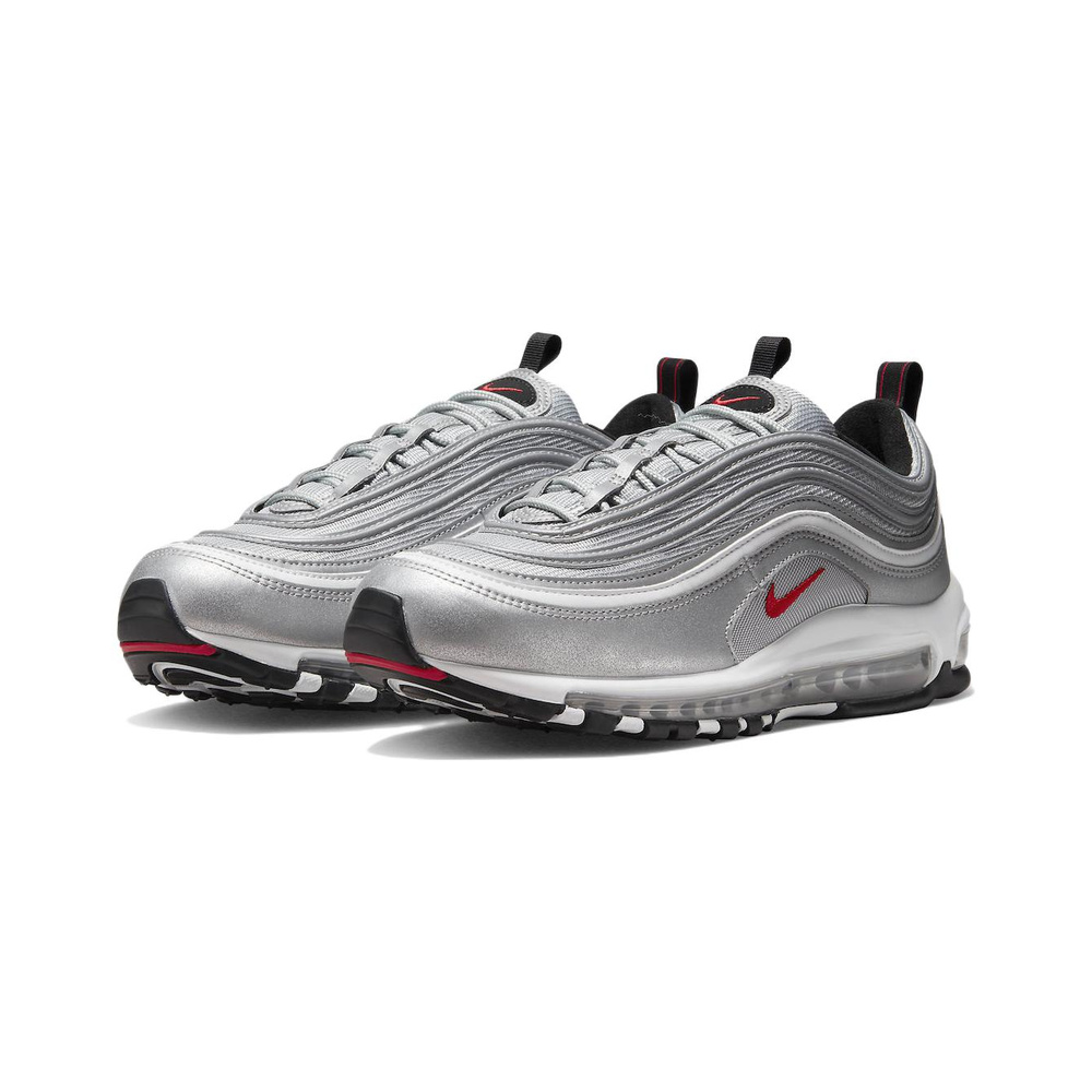 Nike Air Max 97 'Light Smoke Grey / Photon Dust / Hyper Crimson / Chrome' Мужские