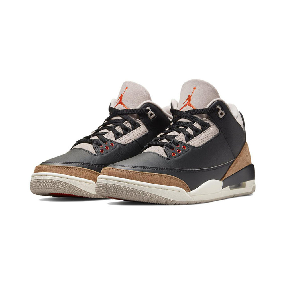 Air Jordan 3 'White / Light Smoke Grey' Мужские