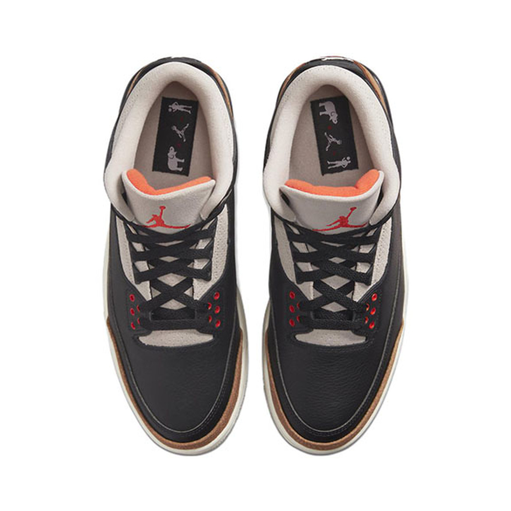 Air Jordan 3 'White / Light Smoke Grey' Мужские
