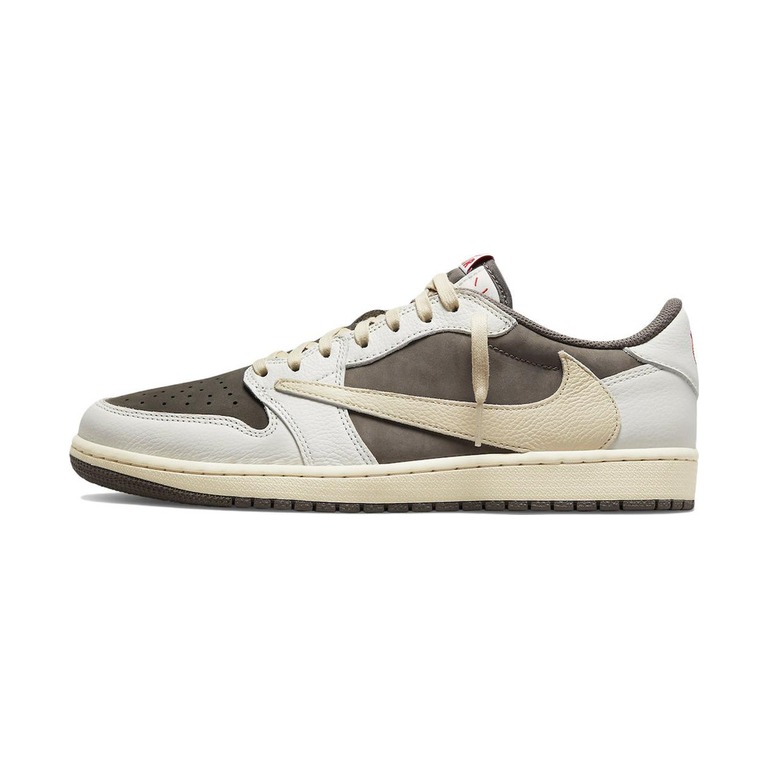 Air Jordan 1 'Pale Ivory / Light British Tan / Muslin / Track Red' Мужские