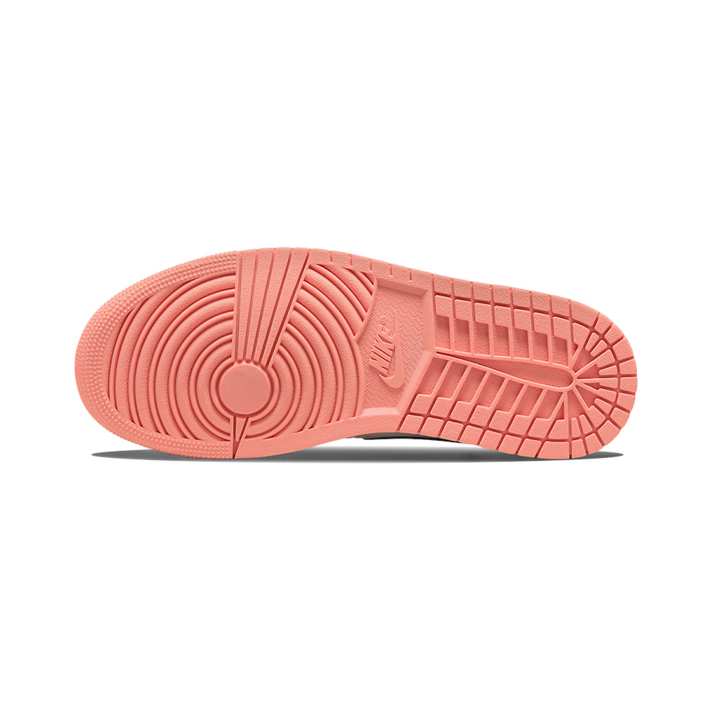Air Jordan 1 Low 'White / Hyper Violet / Bright Crimson / Obsidian' Женские