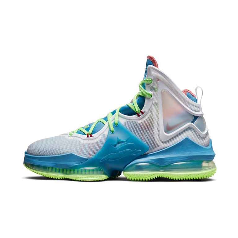 Nike Lebron 19 'White / Bright Crimson / Hyper Violet / Obsidian' Мужские