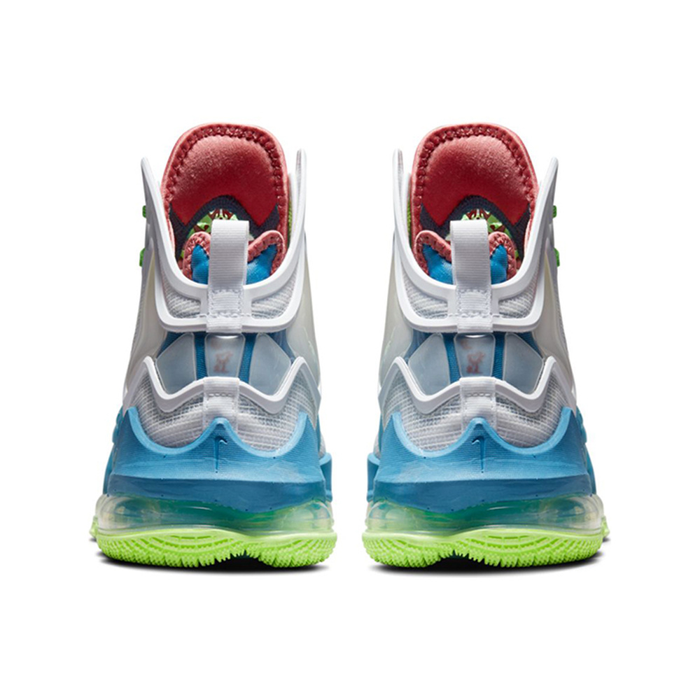 Nike Lebron 19 'White / Bright Crimson / Hyper Violet / Obsidian' Мужские
