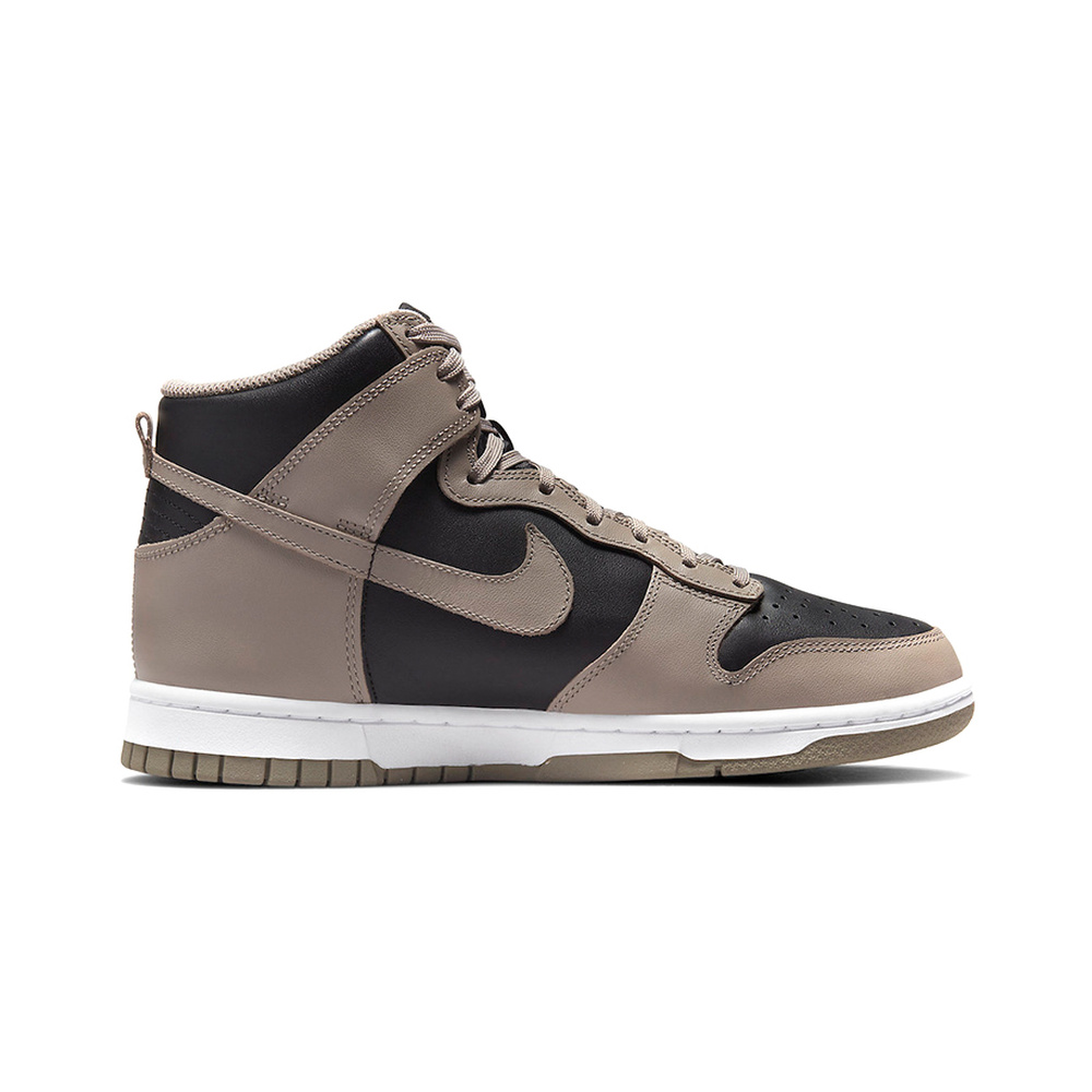 Nike Dunk High 'White / Photon Dust / Metallic Silver / Black' Женские
