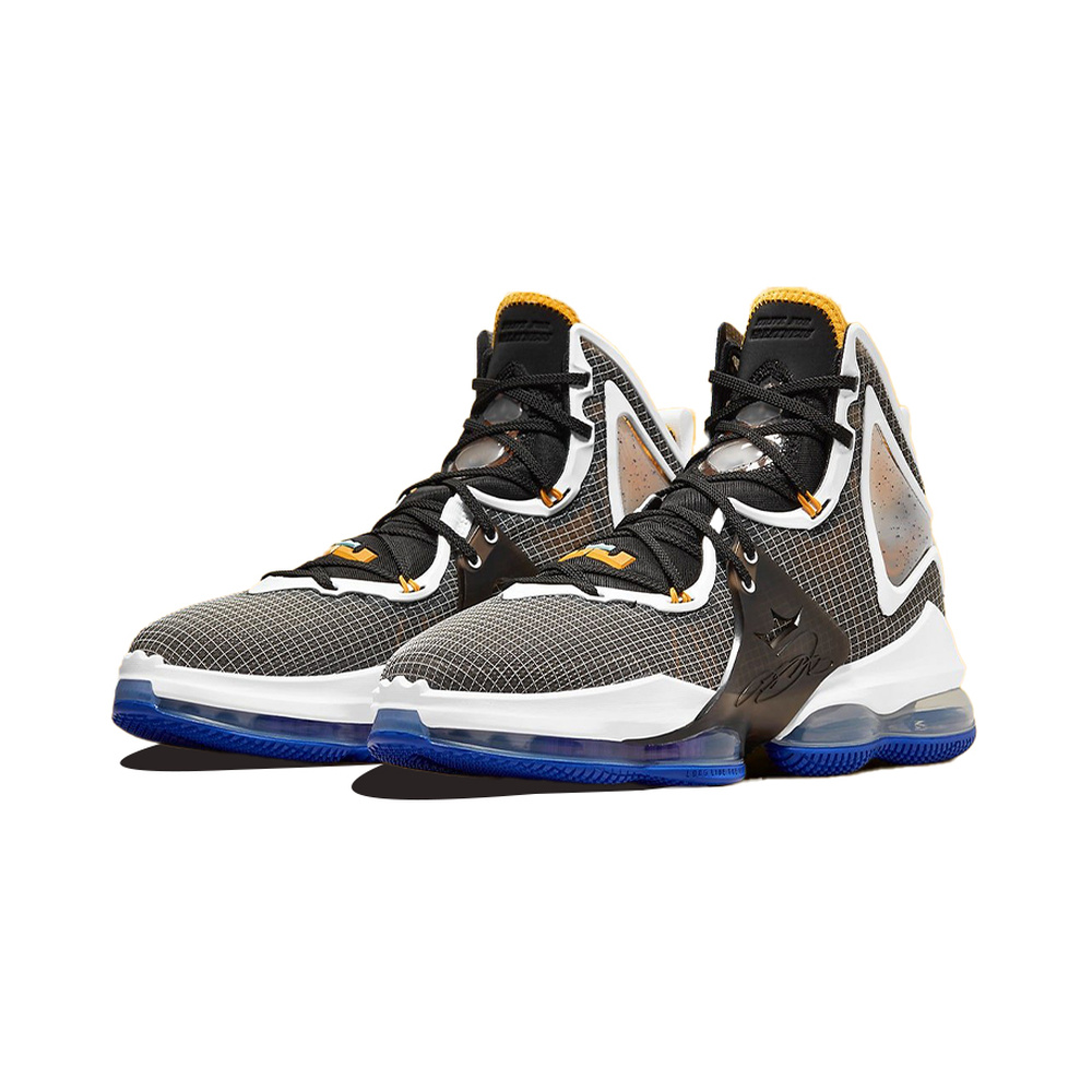 Nike Lebron 19 'White / Work Blue / Barely Green / Midnight Navy' Мужские
