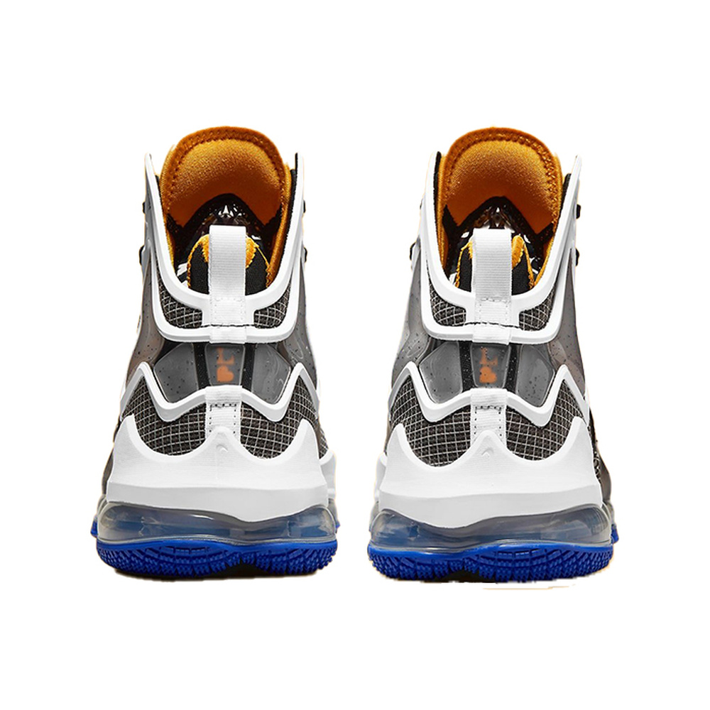 Nike Lebron 19 'White / Work Blue / Barely Green / Midnight Navy' Мужские