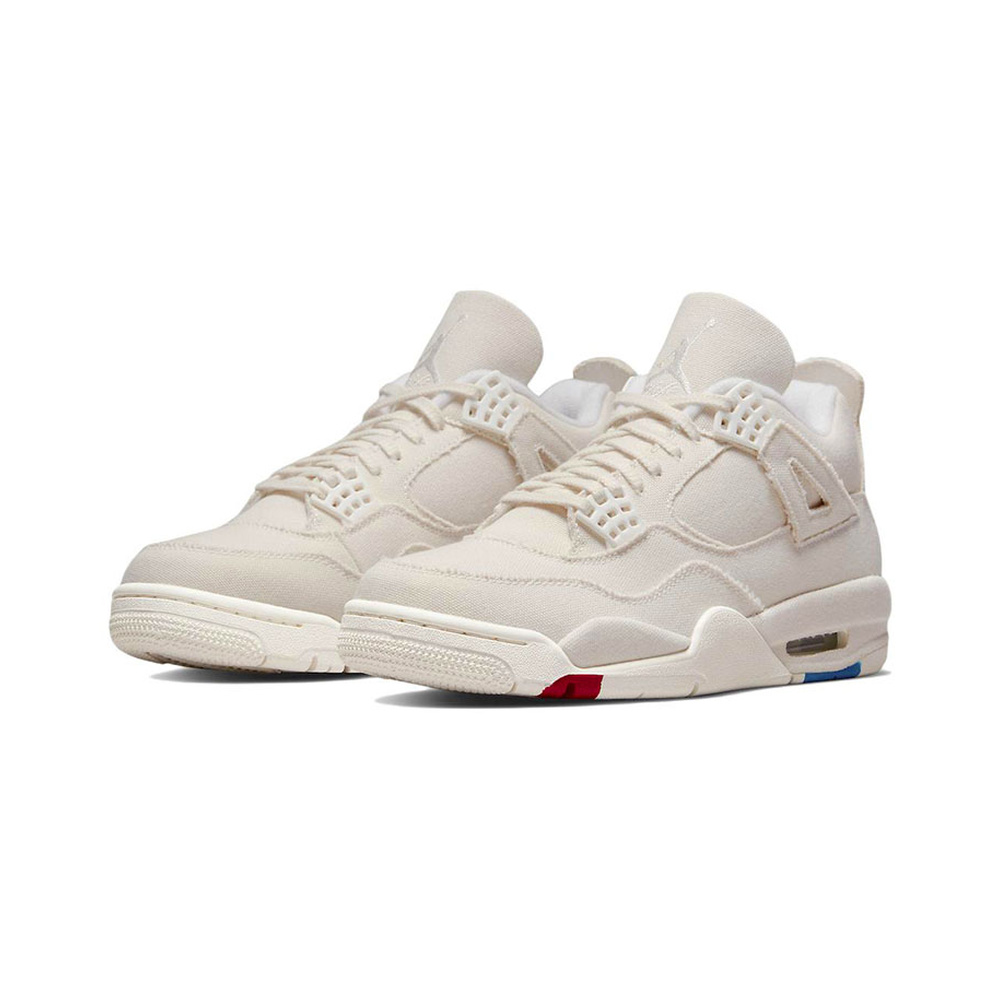 Air Jordan 4 'White / Pure Platinum' Женские