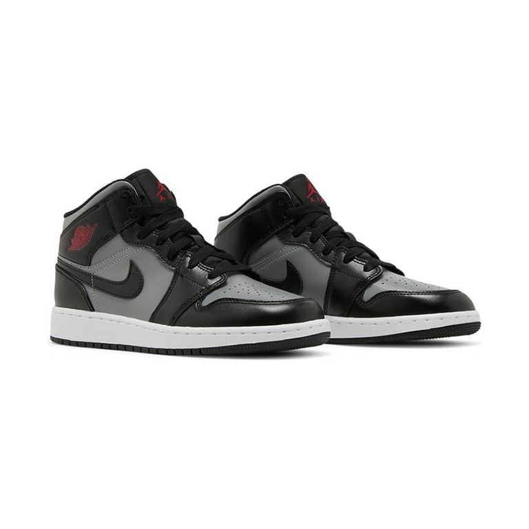 Air Jordan 1 'Black / Particle Grey / White / Gym Red' Унисекс