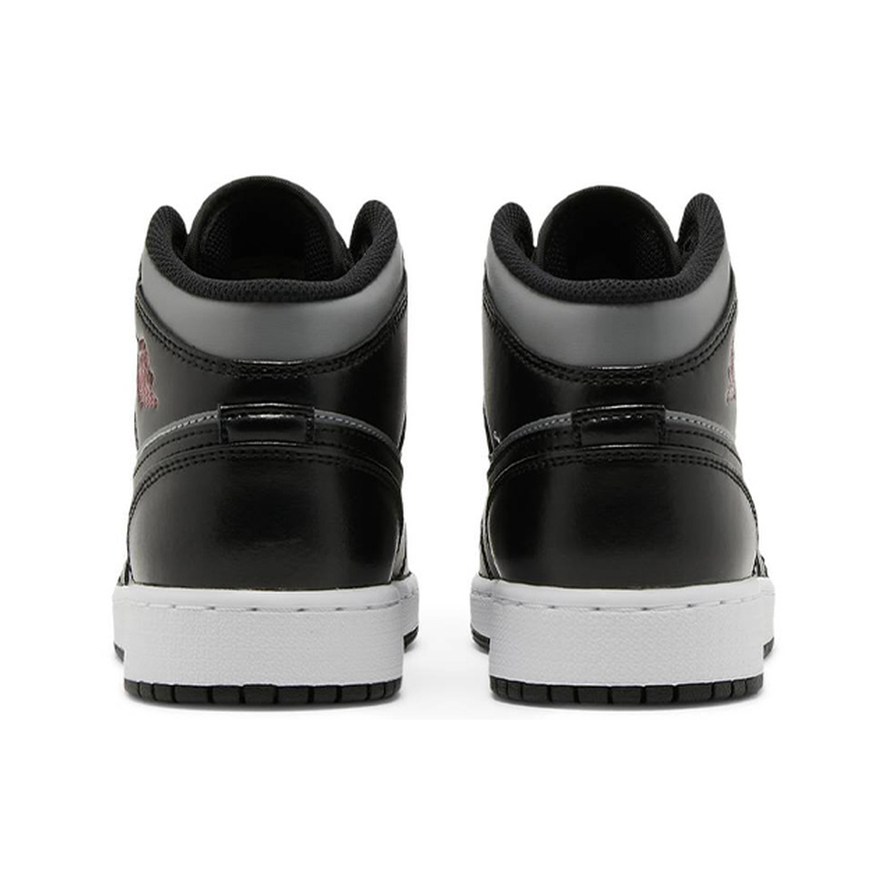 Air Jordan 1 'Black / Particle Grey / White / Gym Red' Унисекс