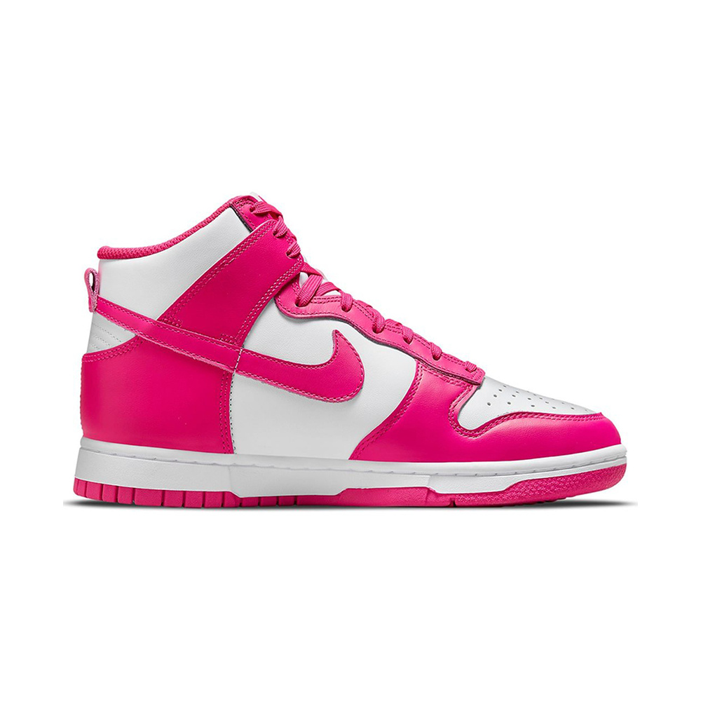 Nike Dunk High 'Black / University Red / Dark Smoke Grey / White' Женские
