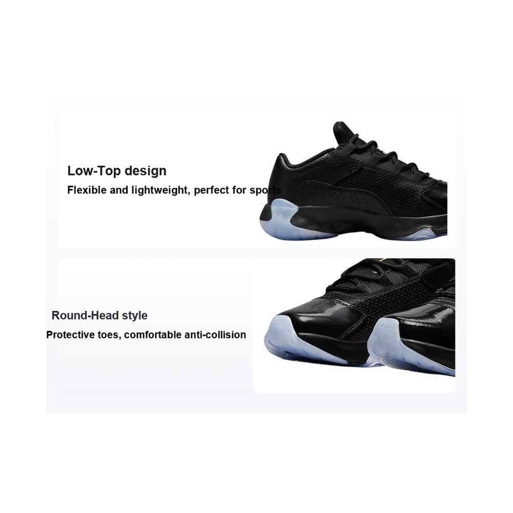 Air Jordan 11 'Black / Iron Grey / White' Мужские