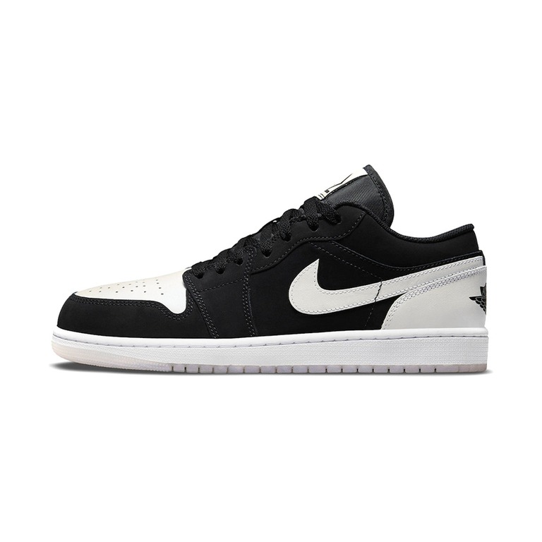 Air Jordan 1 Low 'White / Photon Dust / Metallic Silver / Black' Мужские