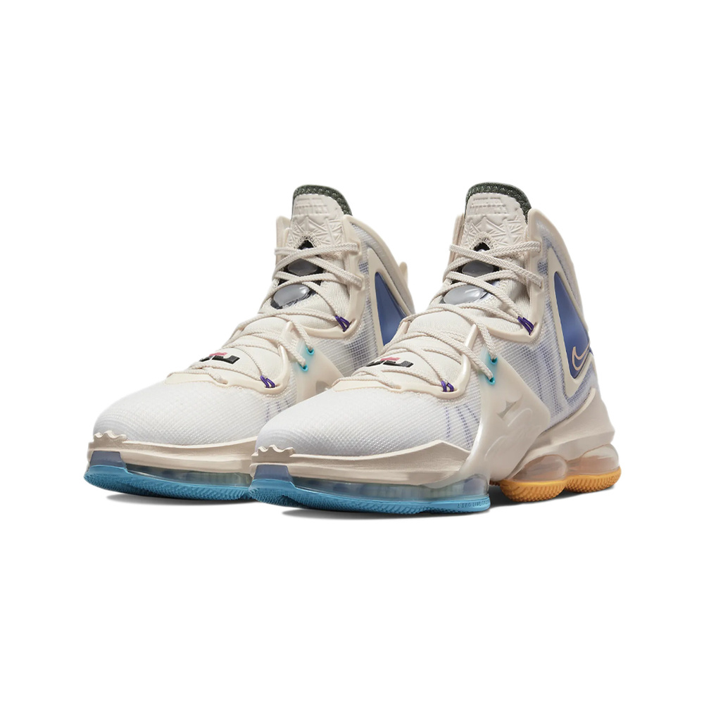Nike Lebron 19 'Coconut Milk / Sail / Sequoia / Medium Olive' Мужские