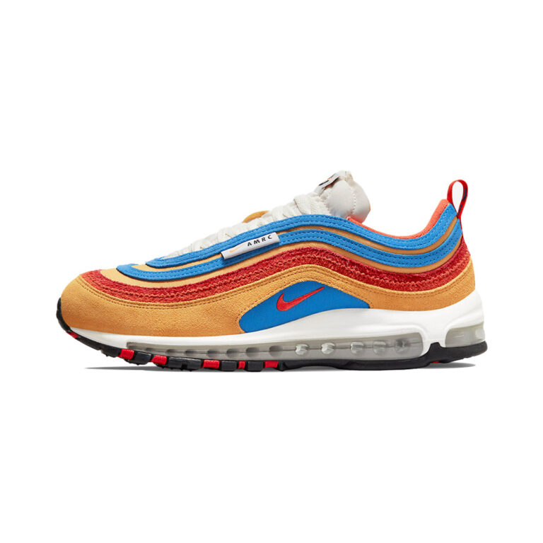 Nike Air Max 97 'Court Purple / University Gold / Gum Medium Brown / Coconut Milk' Мужские