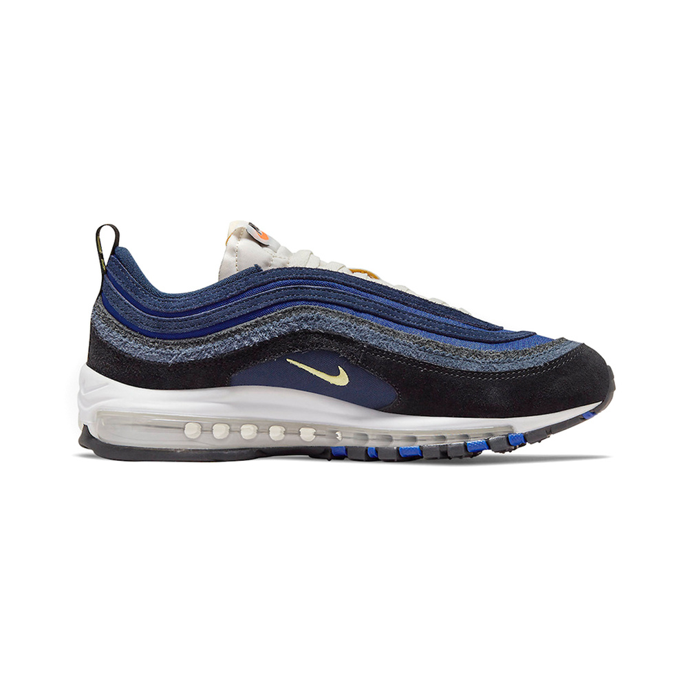 Nike Air Max 97 'Black / Hyper Crimson / White / Chrome' Мужские