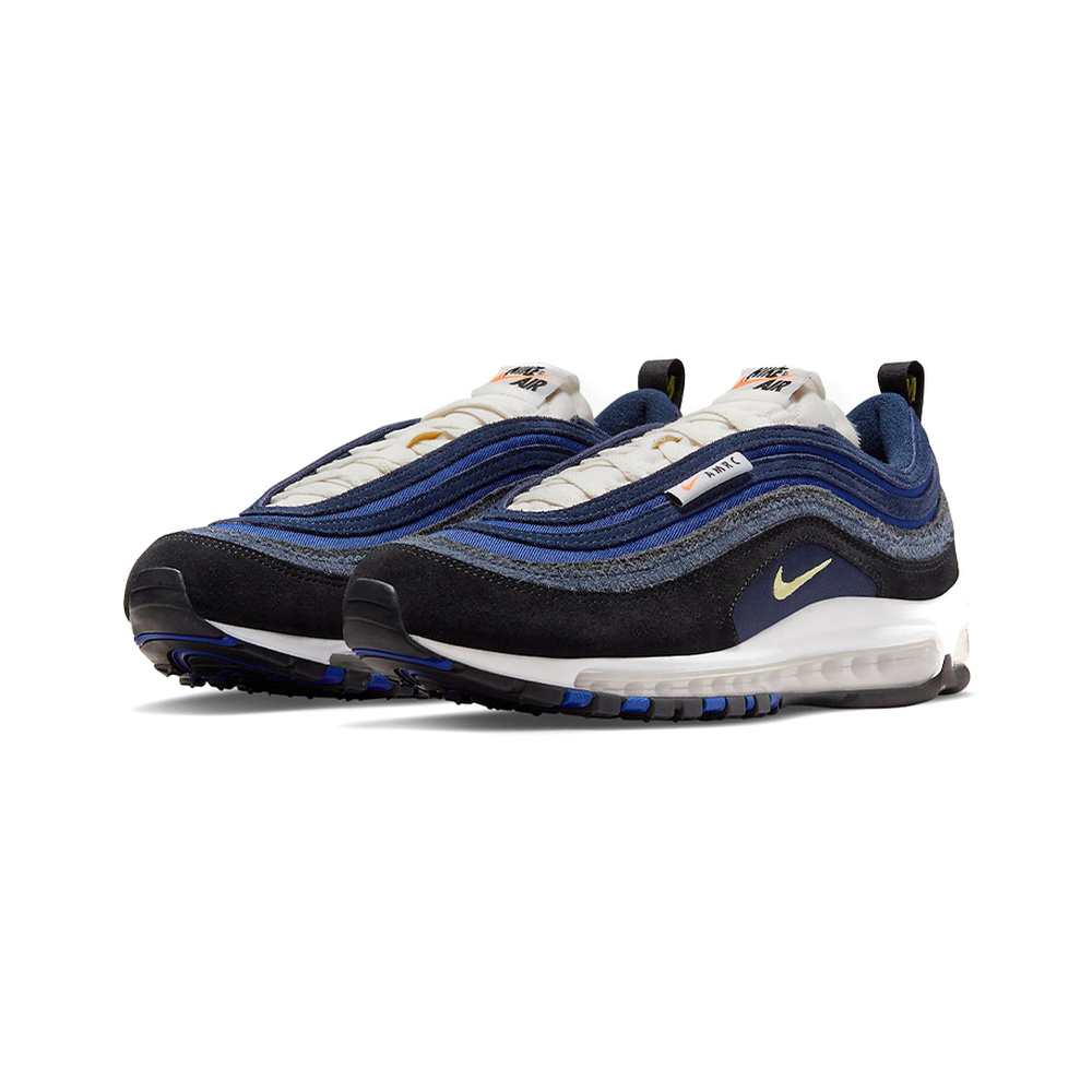 Nike Air Max 97 'Black / Hyper Crimson / White / Chrome' Мужские