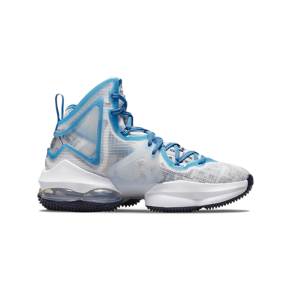 Nike Lebron 19 'White / Metallic Silver' Унисекс
