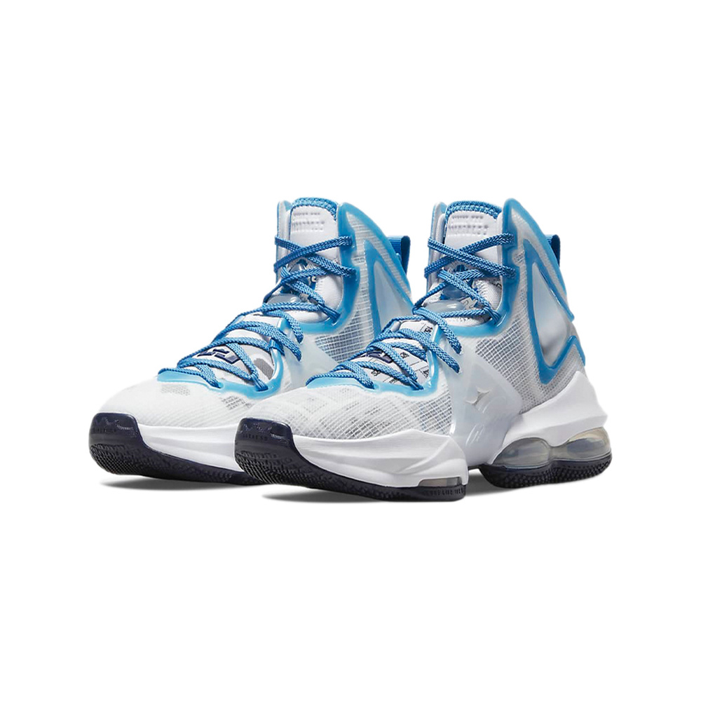 Nike Lebron 19 'White / Metallic Silver' Унисекс