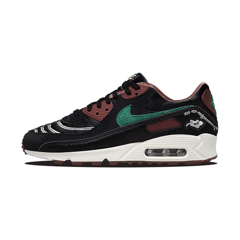 Nike Air Max 90 'Tumbled Grey / Flat Silver / Heather / Black' Женские