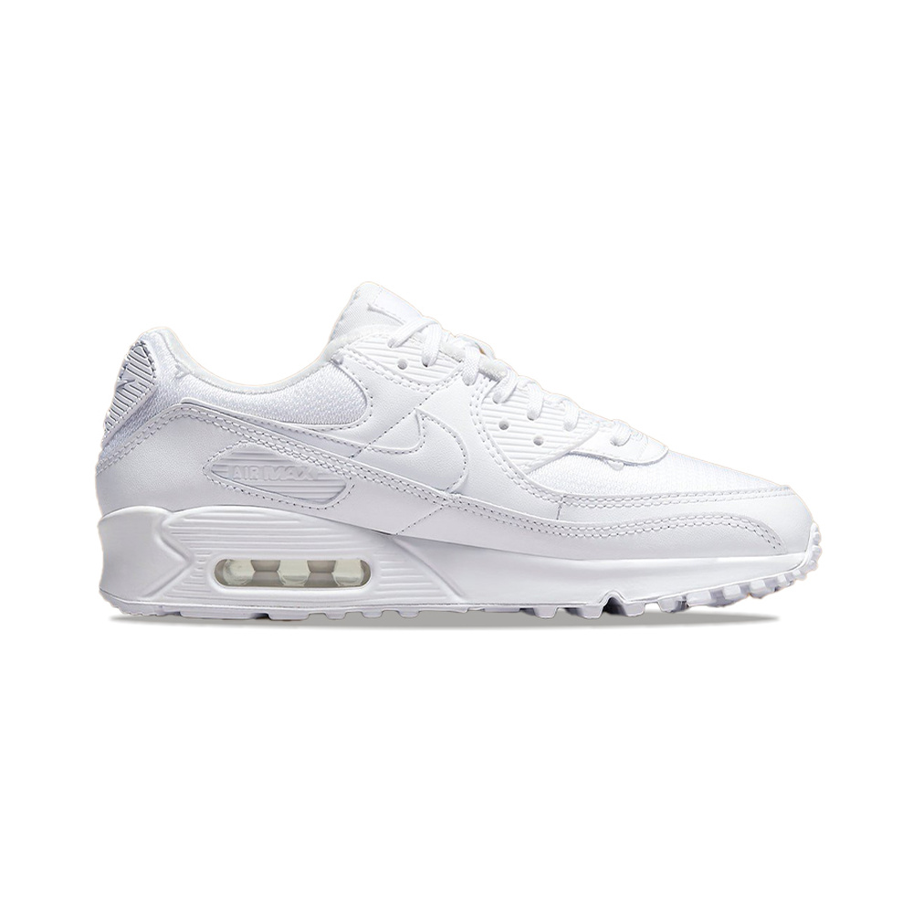 Nike Air Max 90 'White / Midnight Navy / Metallic Silver / White' Женские