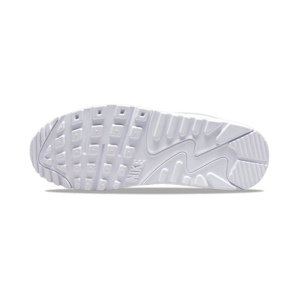 Nike Air Max 90 'White / Midnight Navy / Metallic Silver / White' Женские