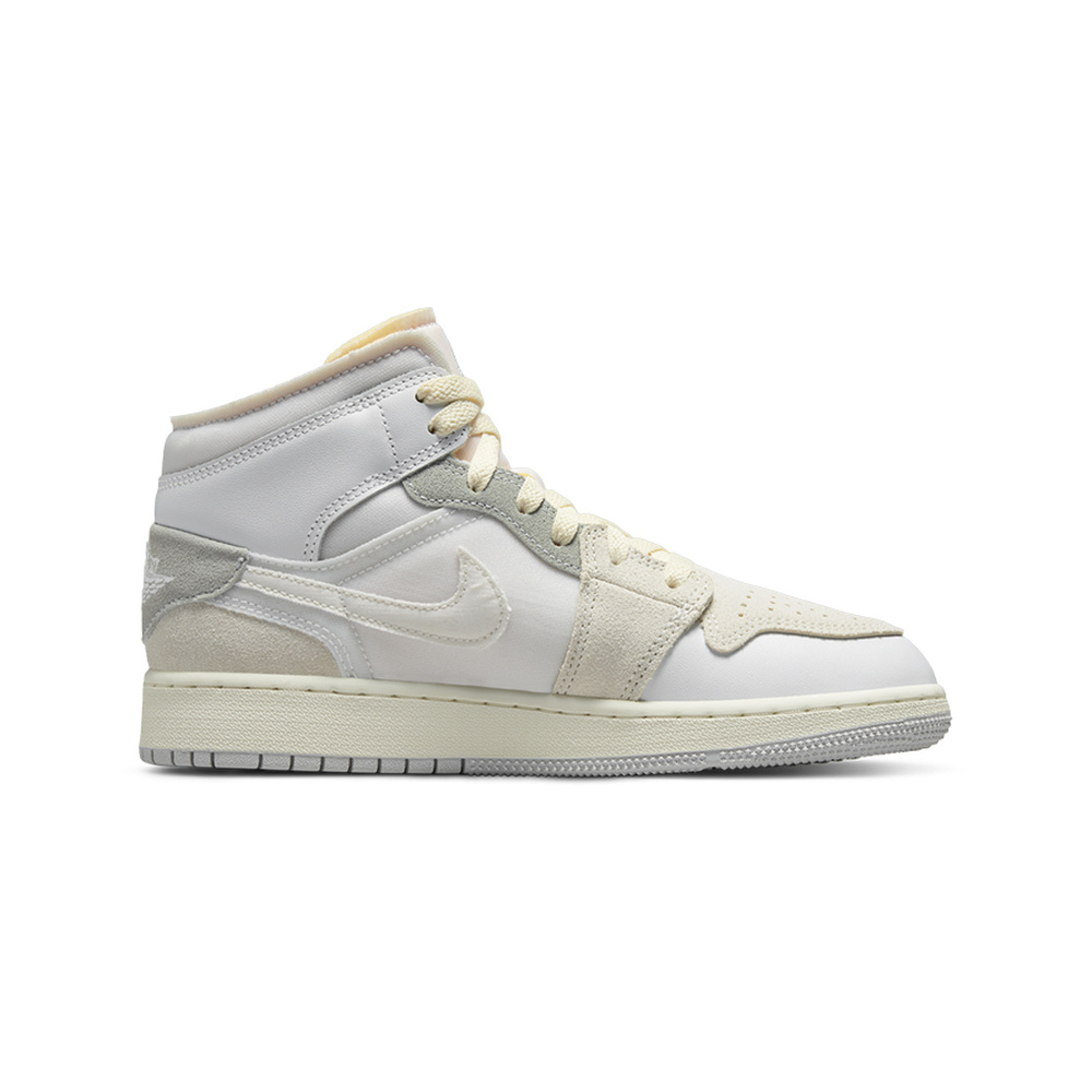 Air Jordan 1 Mid 'Black / Anthracite / Wolf Grey / White' Унисекс