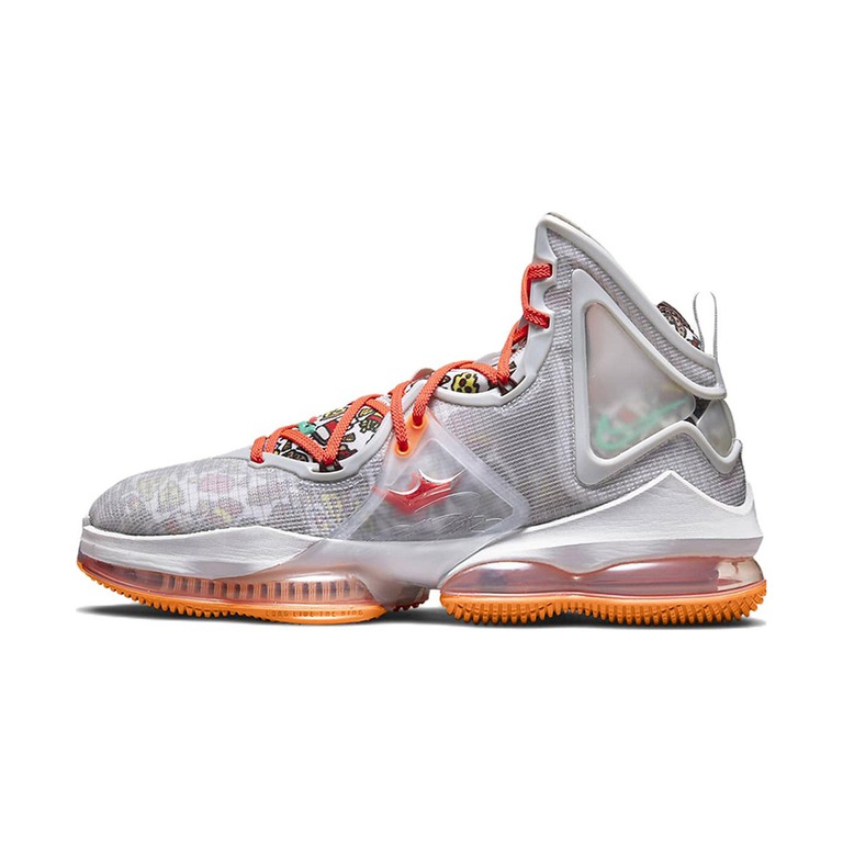 Nike Lebron 19 'Black / Hyper Crimson / White / Chrome' Мужские