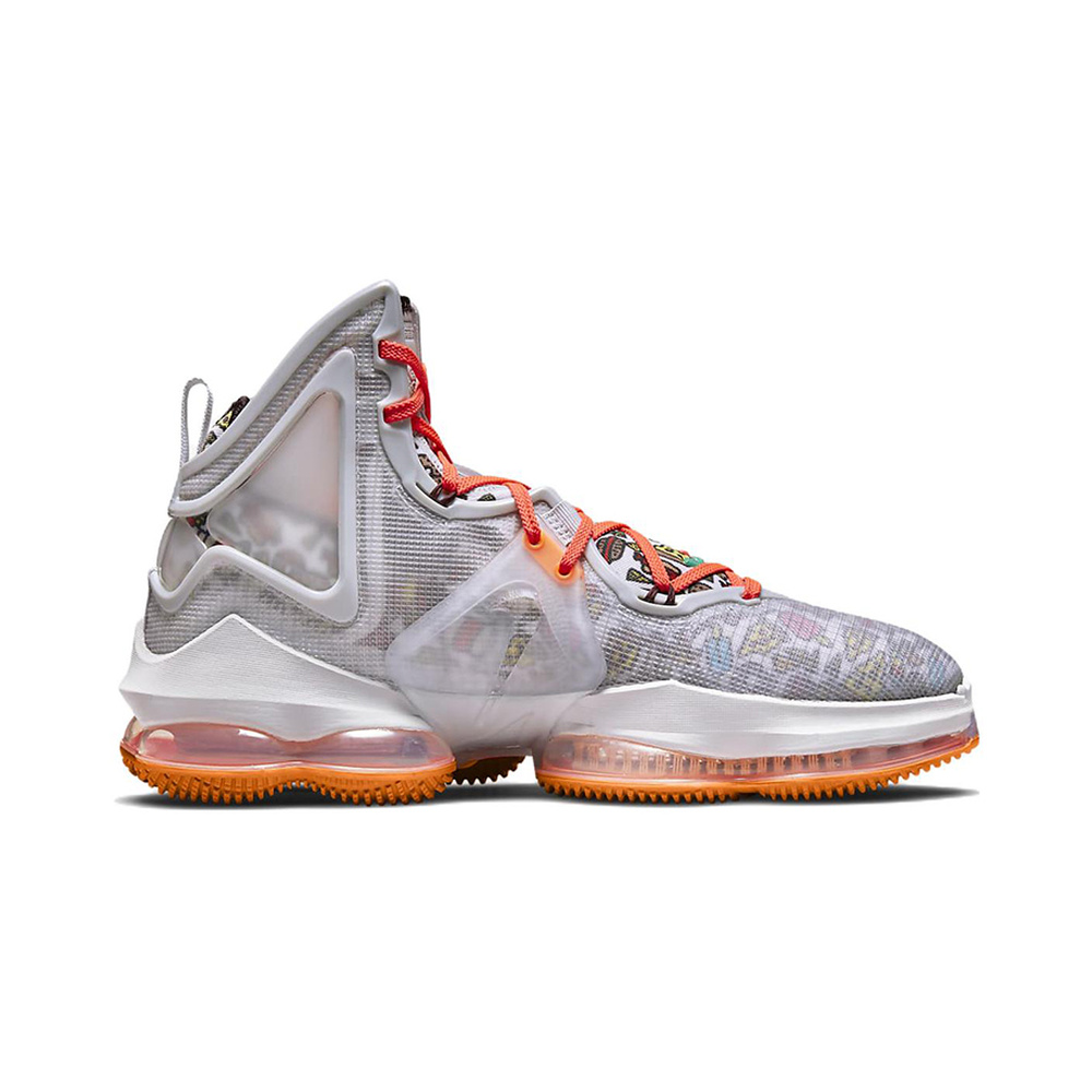 Nike Lebron 19 'Black / Hyper Crimson / White / Chrome' Мужские