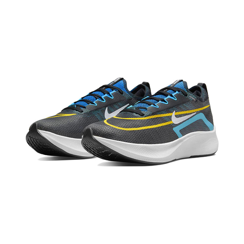 Nike Zoom Fly 4 'Black / Chlorine Blue / Vivid Sulfur / White' Мужские